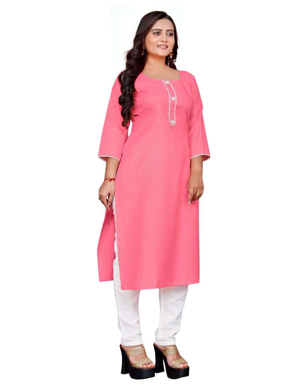 YNF PURE COTTON RIN191 TWINKLE SUITS & DRESSES WHOLESALE LADIES COTTON ZARI WORK SUITS MANUFACTURER 