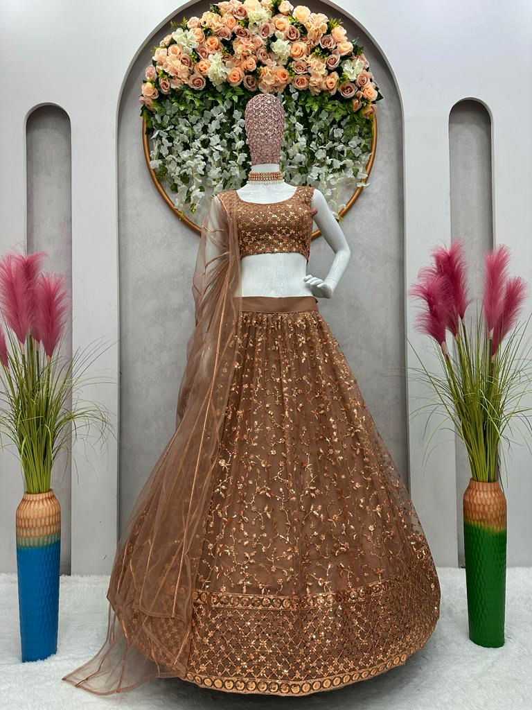 YNF SOFT NET RIN169  6439  LEHENHGA WHOLESALE NET,WEDDING,DESIGNER LEHENGA MANUFACTURER