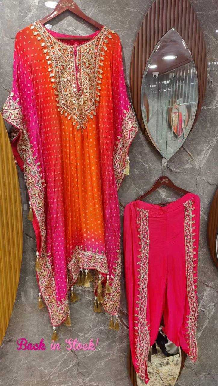 YNF CHINON SILK KESH157 1669 SUITS & DRESSES ISLAMIC CLOTHING WHOLESALE KAFTANS EMBROIDERY LADIES SILK LADIES PARTY WEAR SUITS MANUFACTURER