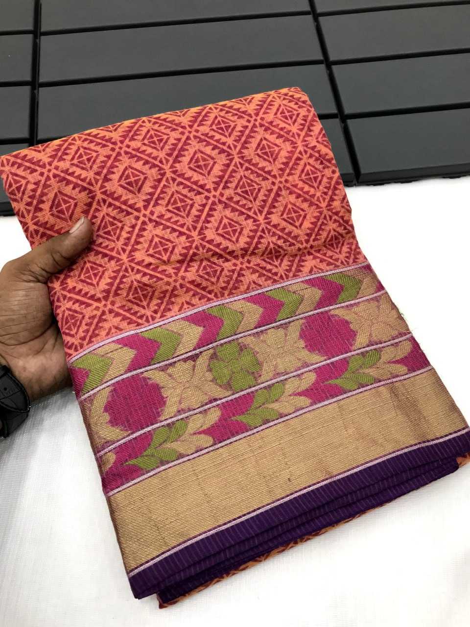 YNF COTTON KESH167 VAARI SAREES WHOLESALE PRINTED COTTON LINEN LADIES SAREES MANUFACTURER