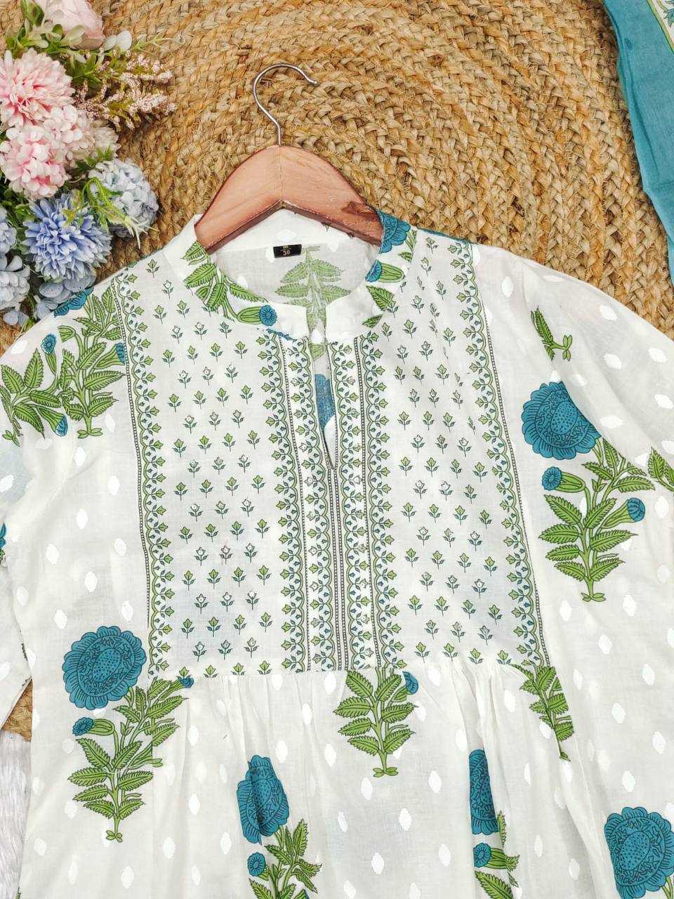 YNF COTTON KESH211 LDY97 SUITS & DRESSES WHOLESALE PRINTED COTON ANARKALI STRAIGHT CUT LONG KURTIS SUITS MANUFACTURER