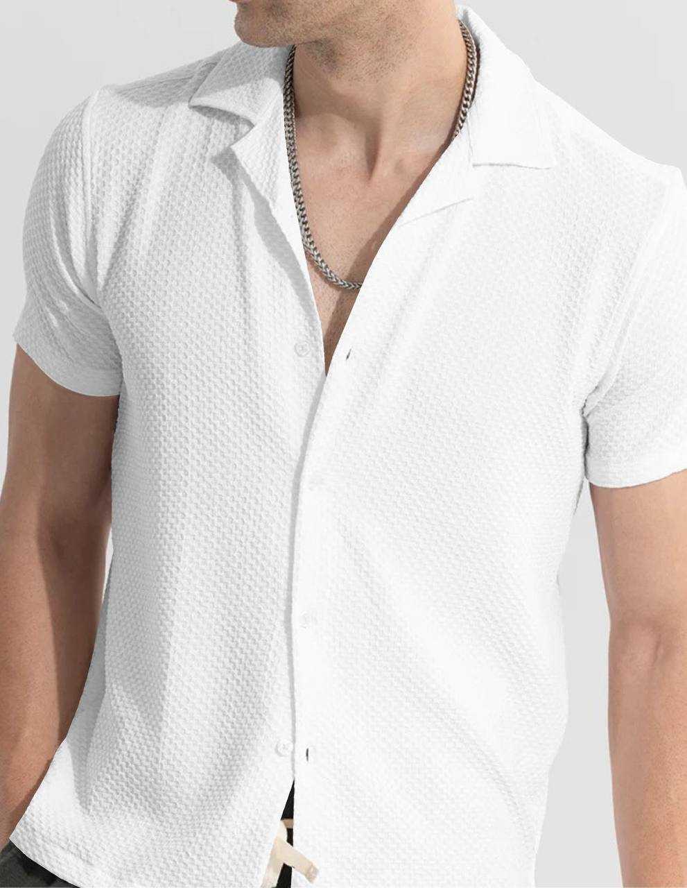 YNF KESH103  15 MENS WEAR WHOLESALE MENS SHIRTS HALF SLEEVE MEN SHIRTS MANUFACTURER