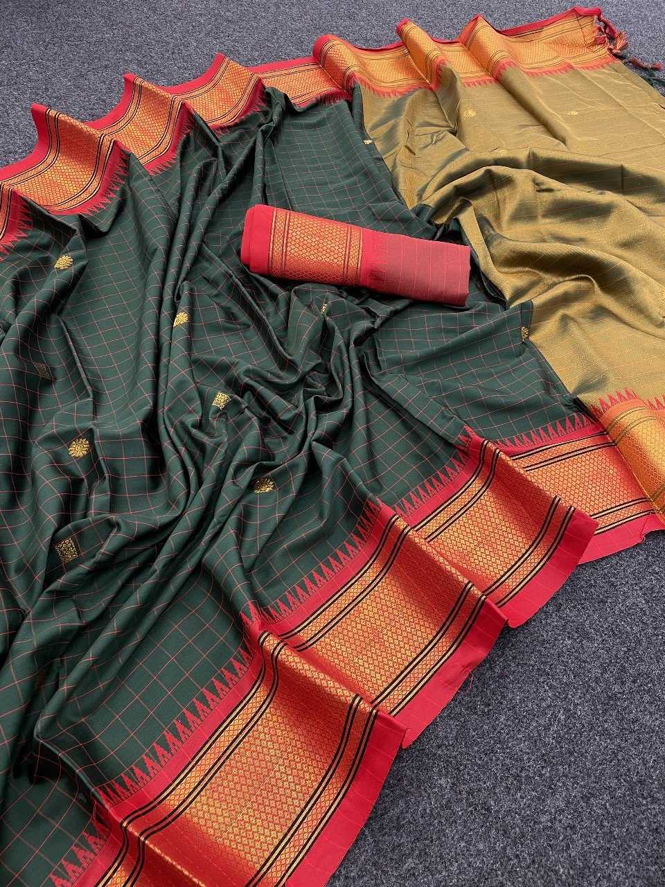 YNF SILK COTTON KESH160 Checks paithani SILK SAREES WHOLESALE SOFT SILK SOUTH INDAIN TRADITIONAL SAREES MANUFACTURER