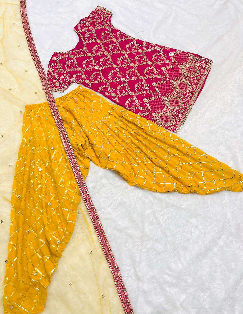 YNF VICHITRA SILK KESH122 485 SUITS & DRESSES WHOLESALE EMBROIDERY PATIALA LADIES SALWAR LADIES SILK DHOTI SALWAR PUNJABI SUITS MANUFACTURER