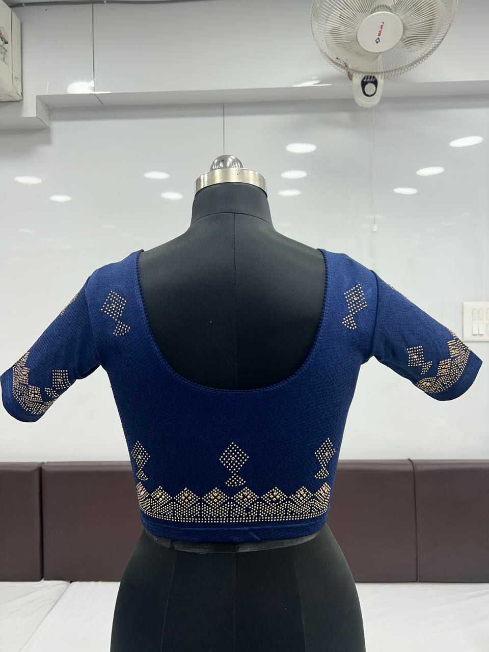 YNF COTTON LYCRA KESH231 SONI READYMADE BLOUSE WHOLESALE STRETCHABLE BLOUSE COTTON BLOUSE MANUFACTURER