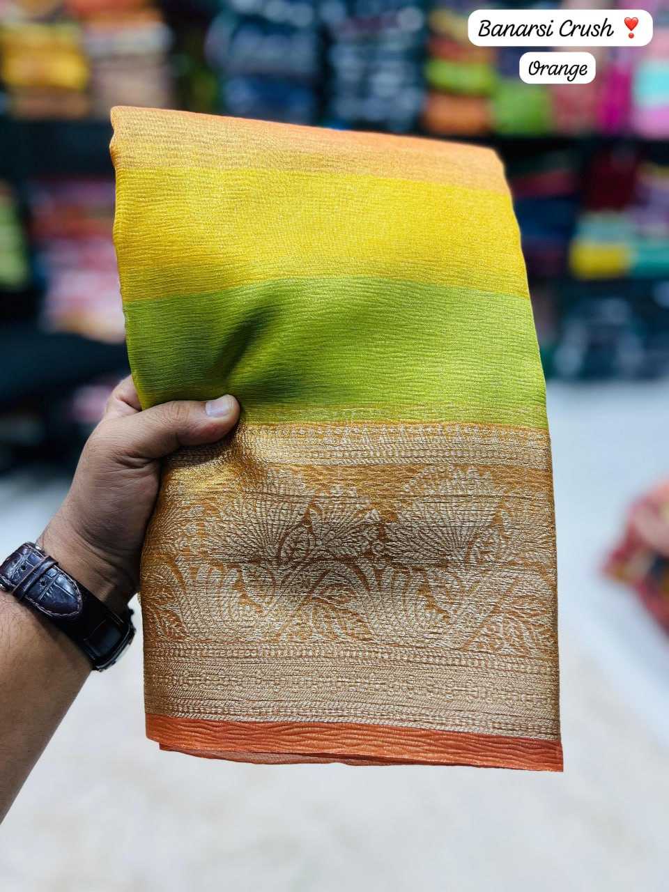 YNF CRUSH SILK RIN186 RVV36 SILK SAREES WHOLESALE BANARASI SILK SOFT SILK FANCY SILK SAREES MANUFACTURER