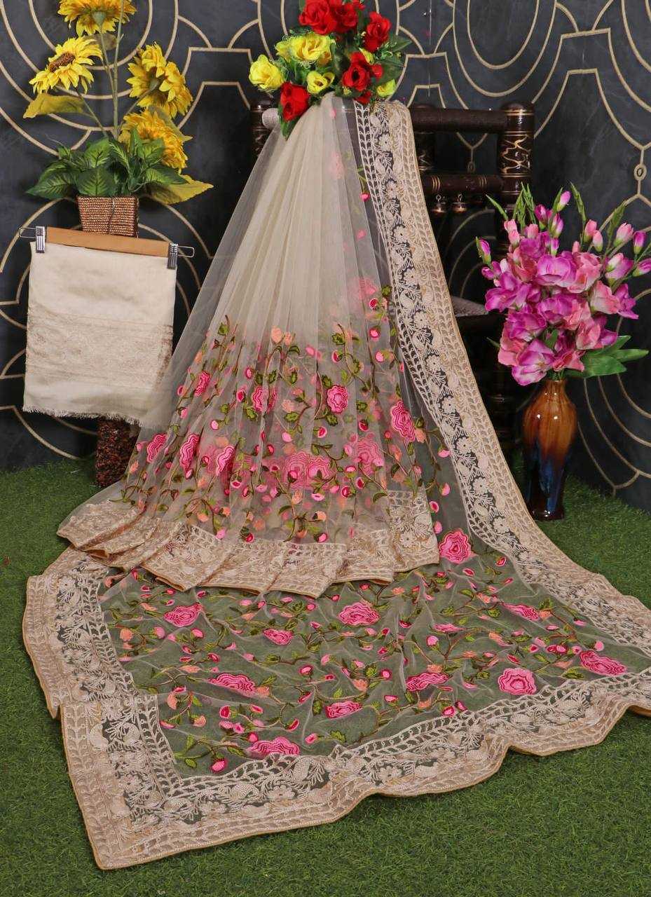 YNF NET  RIN188 Vaamika8 SAREES WHOLESALE FANCY EMBRODERY NET SAREES MANUFACTURER