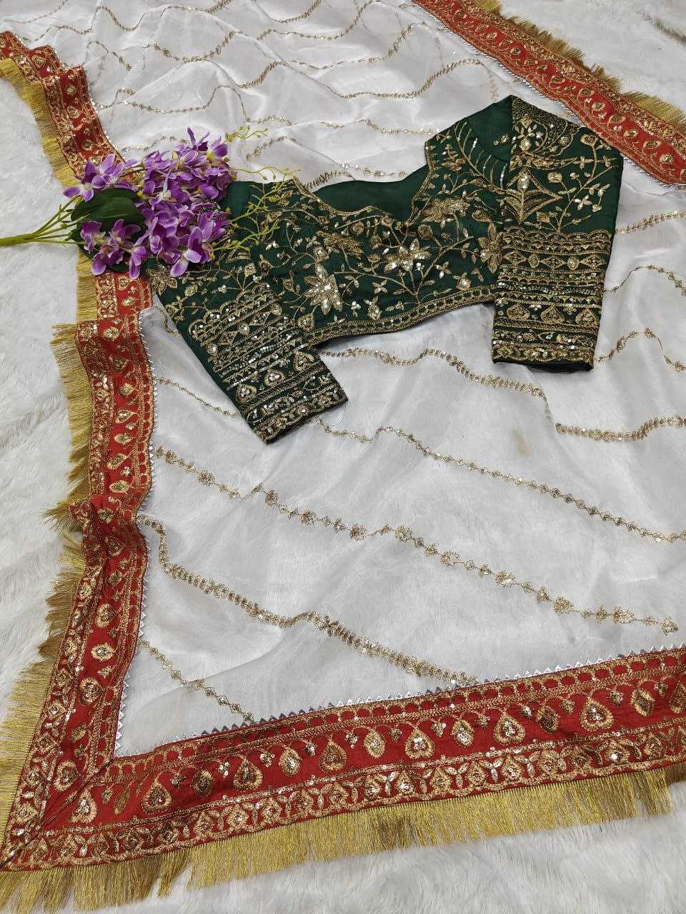 YNF ORGANZA SILK KESH189 Janvi SAREES WHOLESALE ORGANZA SEQUENCE JANHAVI KAPPOR SILK ZARI SAREES MANUFACTURER