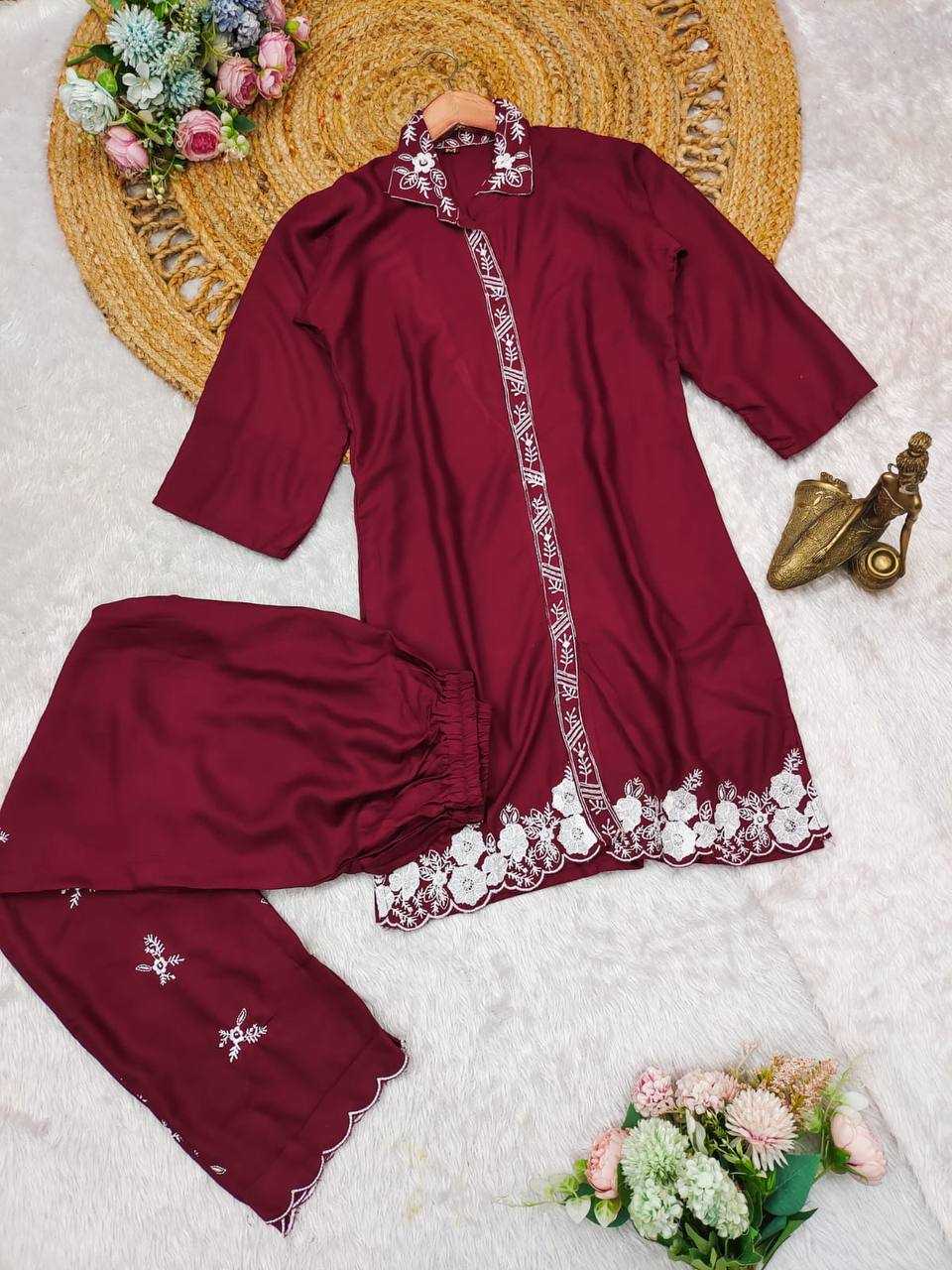 YNF REYON KESH212 LDY99 WESTERN WEAR WHOLESALE CO-ORD SET MANUFACTURER