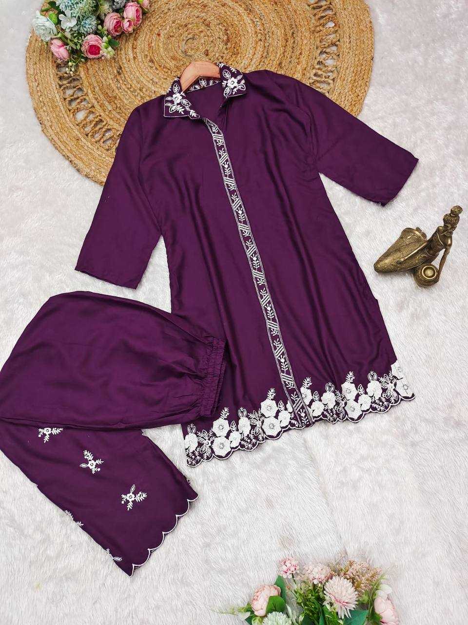 YNF REYON KESH212 LDY99 WESTERN WEAR WHOLESALE CO-ORD SET MANUFACTURER