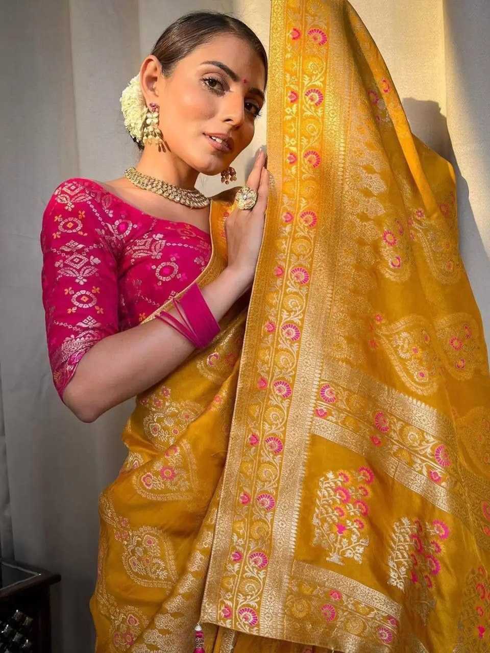 YNF SOFT SILK RIN132 157 SILK SAREES WHOLESALE BANARASI SILK SOFT SILK PURE ZARI SILK SAREE FOR WEDDINGS SAREES MANUFACTURER- Kapda Export