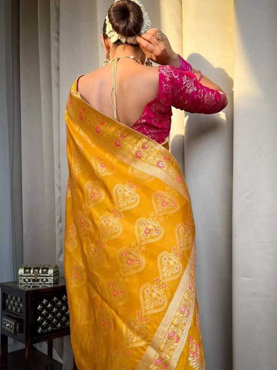 YNF SOFT SILK RIN132 157 SILK SAREES WHOLESALE BANARASI SILK SOFT SILK PURE ZARI SILK SAREE FOR WEDDINGS SAREES MANUFACTURER- Kapda Export