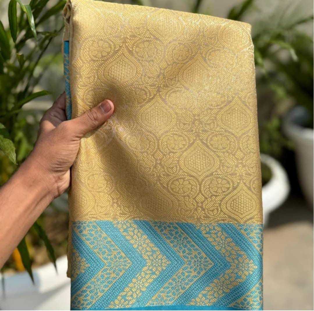 YNF BANARASI SOFT SILK RIN149 MKD161 SILK SAREES WHOLESALE BANARASI SILK PURE ZARI SILK GOLDEN SILK SAREES MANUFACTURER- Kapda Export