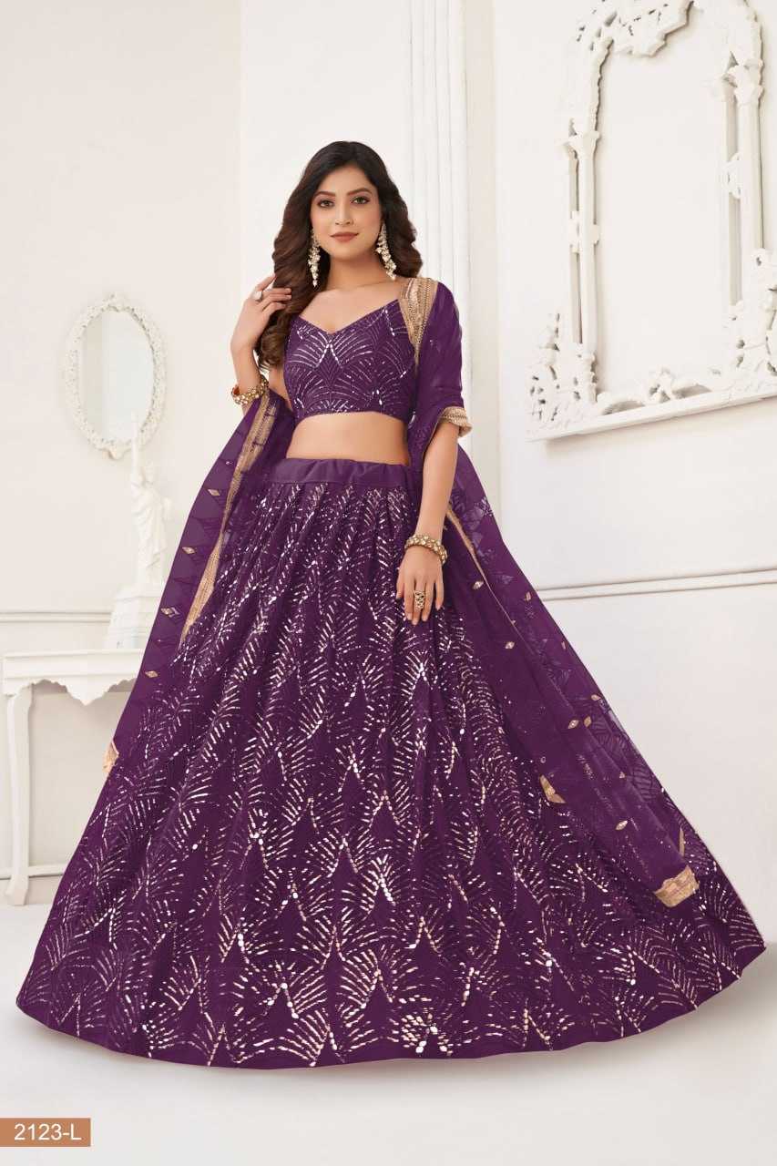 YNF BUTTERFLY NET KESH236 01 LEHENHGA WHOLESALE NET,WEDDING,DESIGNER LEHENGA MANUFACTURER- Kapda Export