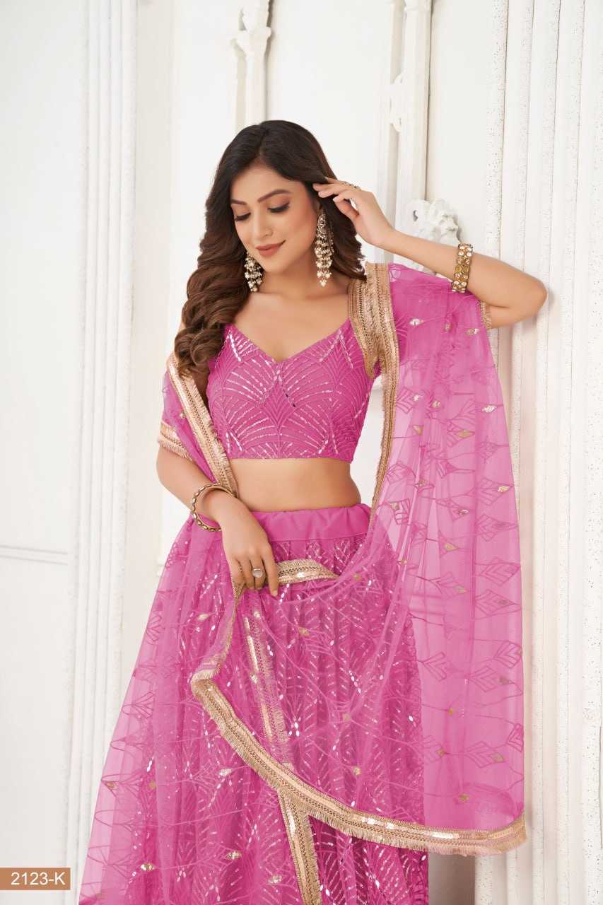 YNF BUTTERFLY NET KESH236 01 LEHENHGA WHOLESALE NET,WEDDING,DESIGNER LEHENGA MANUFACTURER- Kapda Export