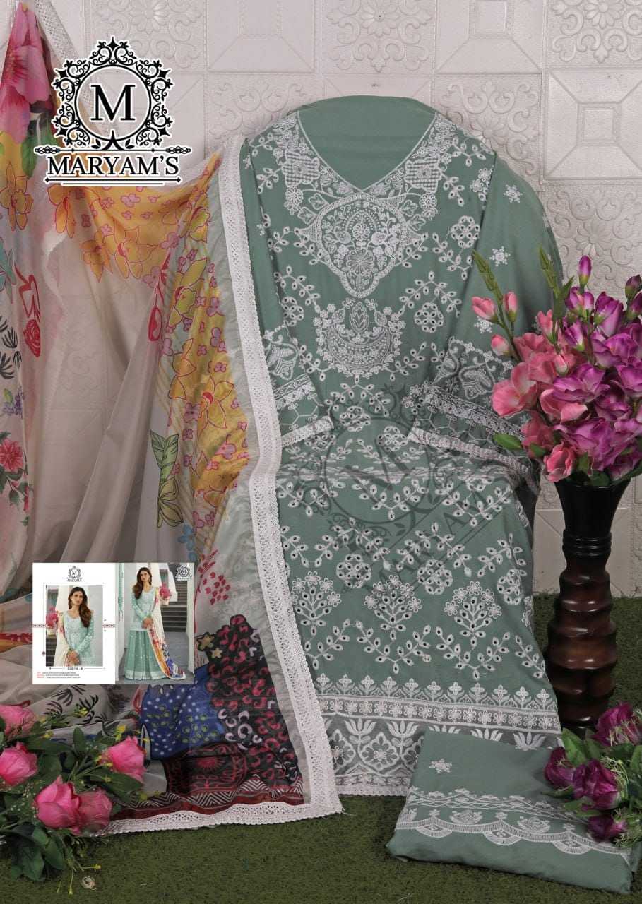 YNF BUTTERFLY NET RIN129 3304 SUITS & DRESSES WHOLESALE SEMI STITCHED SUITS MANUFACTURER- Kapda Export