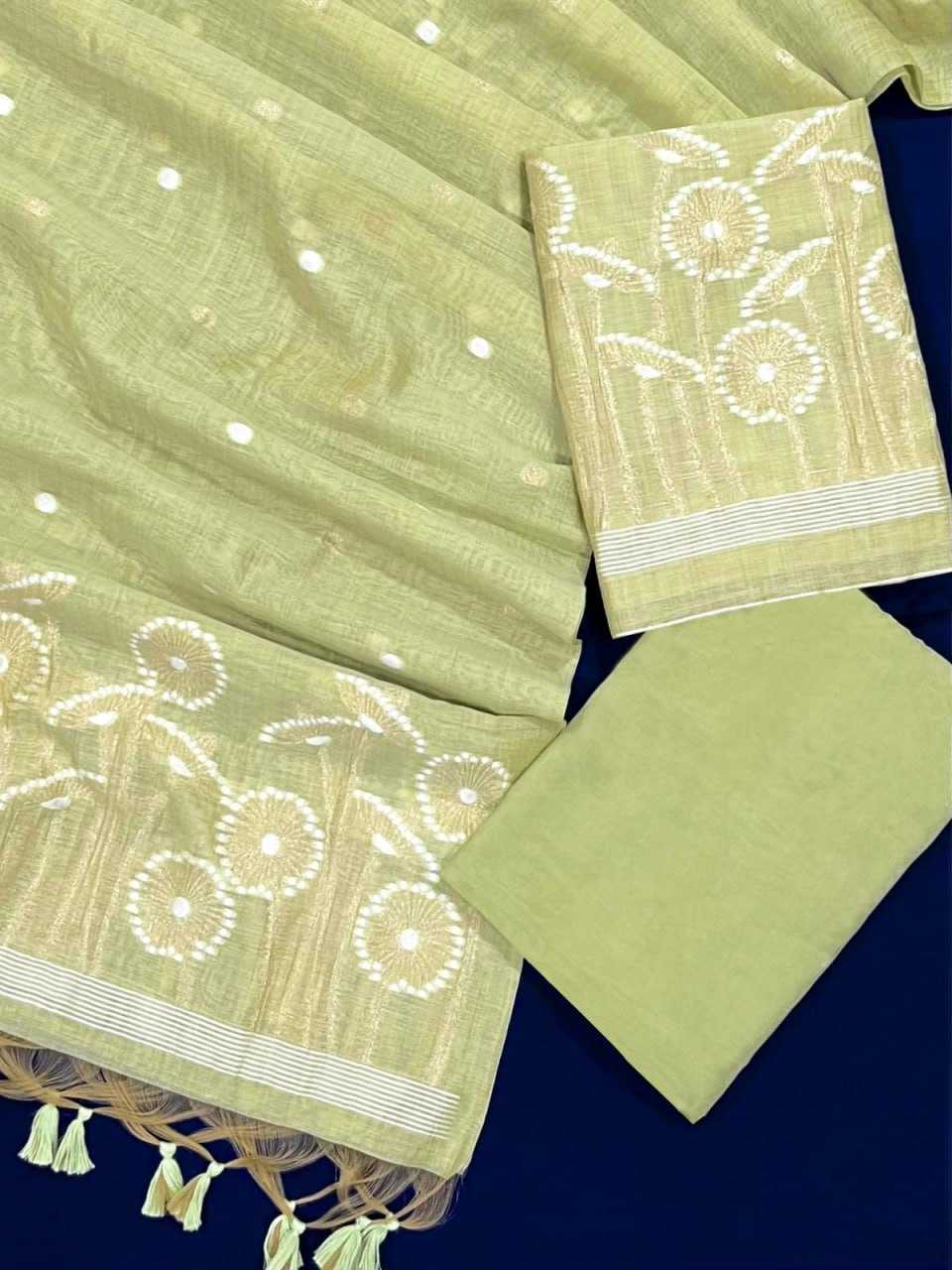 YNF COTTON KESH166 RWS14 SAREES WHOLESALE LADIES COTTON LACE BORDERE EMBROIDEREY SAREES MANUFACTURER- Kapda Export