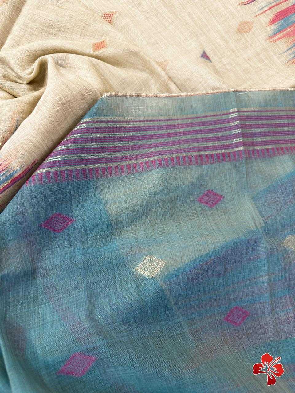 YNF COTTON KESH171 MUGA COTTON 209 SAREES WHOLESALE PRINTED COTTON SEQUENCE OFFICE WEAR SAREES MANUFACTURER- Kapda Export