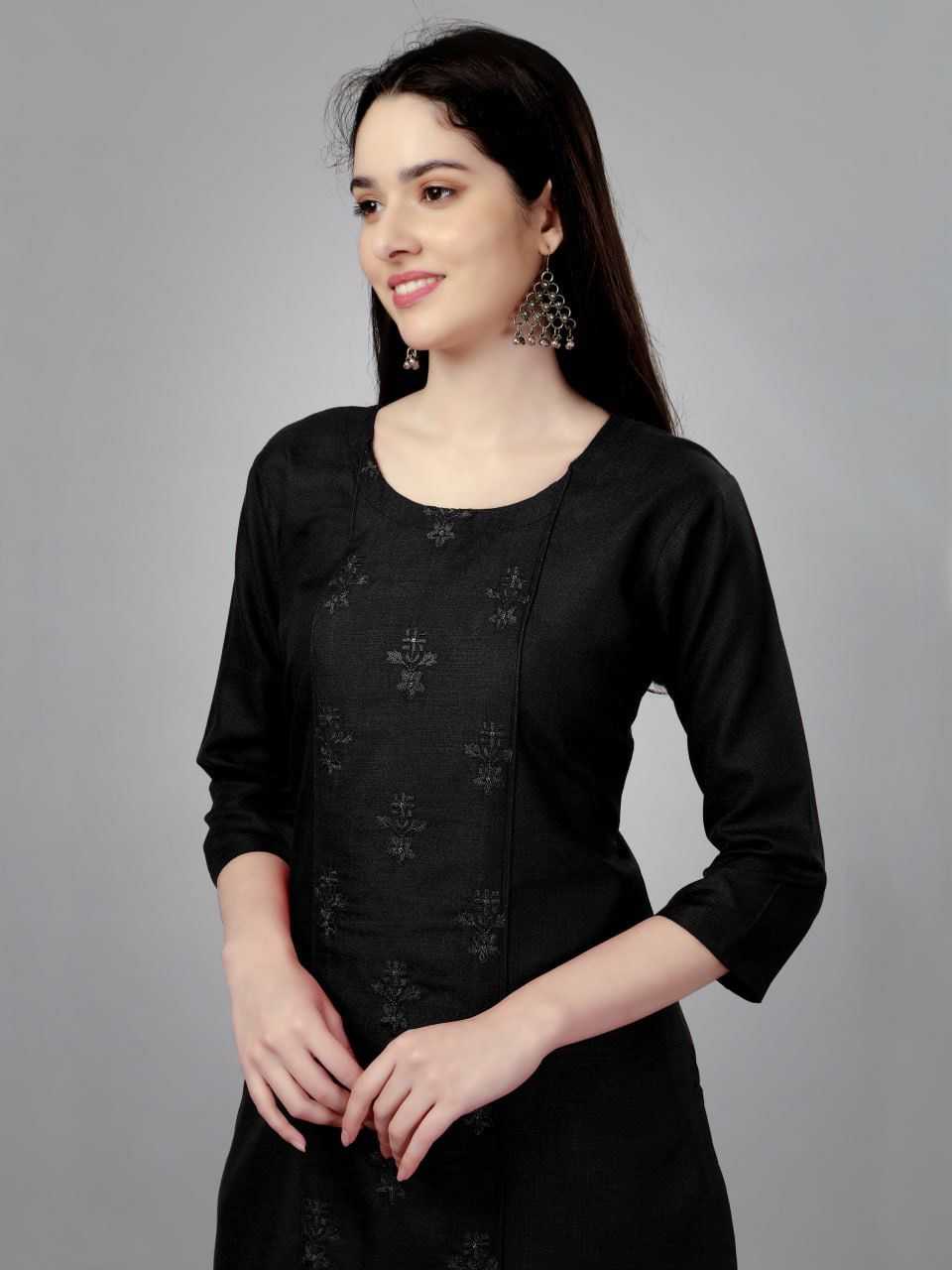 YNF COTTON KESH252 PIC03 KURTIS WHOLESALE COTTON FANCY EMBROIDERED KURTIS MANUFACTURER- Kapda Export