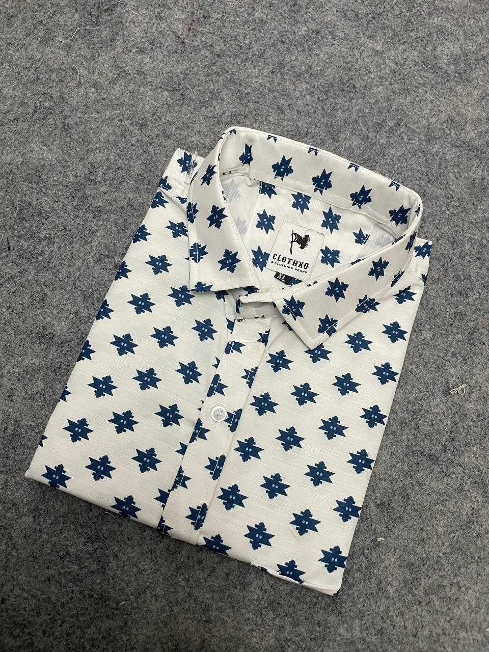 YNF COTTON KESH278 SPS31 KFB Shirt WHOLESALE HALF SLEEVE SPRINTED DESIGNER MENS WEAR MANUFACTURER- Kapda Export