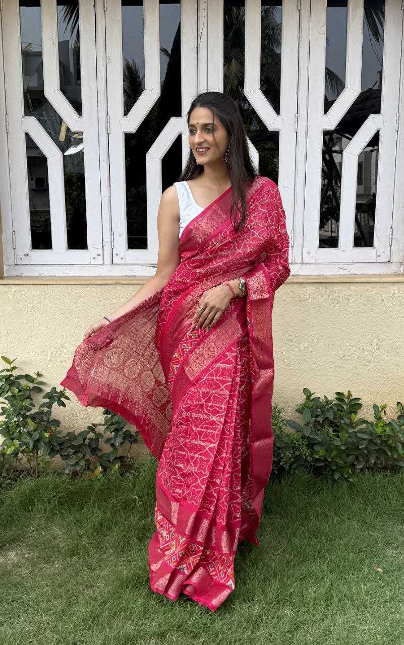 YNF COTTON SILK KESH117 RWC29 SAREES WHOLESALE COTTON RED SILK ZARI BORDER SAREES MANUFACTURER- Kapda Export