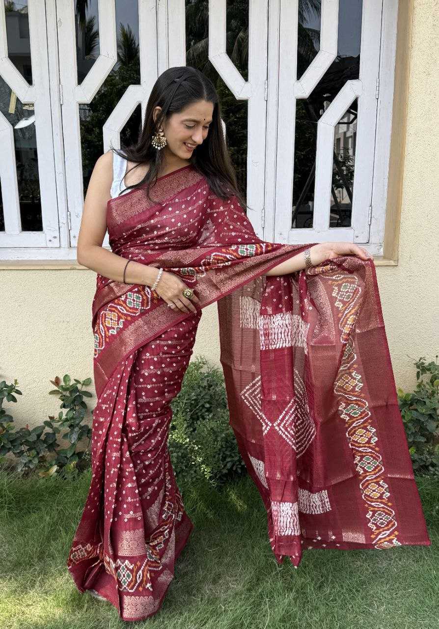 YNF COTTON SILK KESH117 RWC55 SAREES WHOLESALE SILK ZARI BORDER RED COTTON SAREES MANUFACTURER- Kapda Export