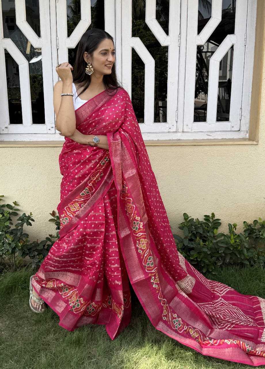 YNF COTTON SILK KESH117 RWC55 SAREES WHOLESALE SILK ZARI BORDER RED COTTON SAREES MANUFACTURER- Kapda Export