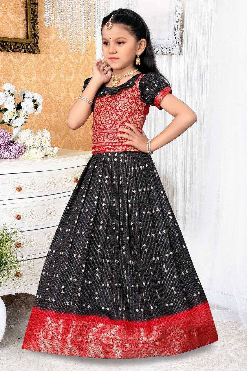 YNF DOLA SILK KESH189 VET15 KIDS WEAR WHOLESALE KIDS LEHENGA KIDS TRADITIONAL OUTFITS KIDS LEHENGA CHOLI KIDS FESTIVE WEAR KIDS WEDDING OUTFITS MANUFACTURER- Kapda Export