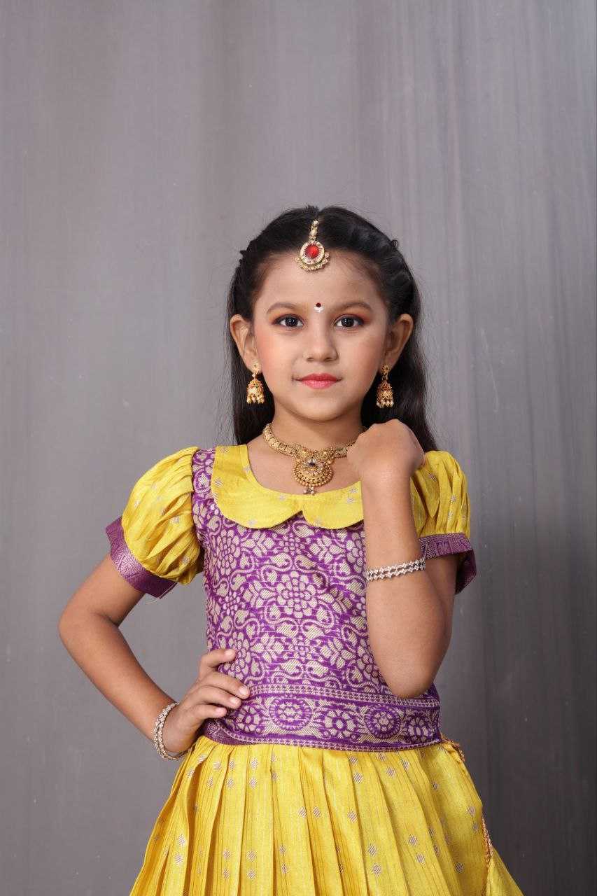 YNF DOLA SILK KESH189 VET15 KIDS WEAR WHOLESALE KIDS LEHENGA KIDS TRADITIONAL OUTFITS KIDS LEHENGA CHOLI KIDS FESTIVE WEAR KIDS WEDDING OUTFITS MANUFACTURER- Kapda Export