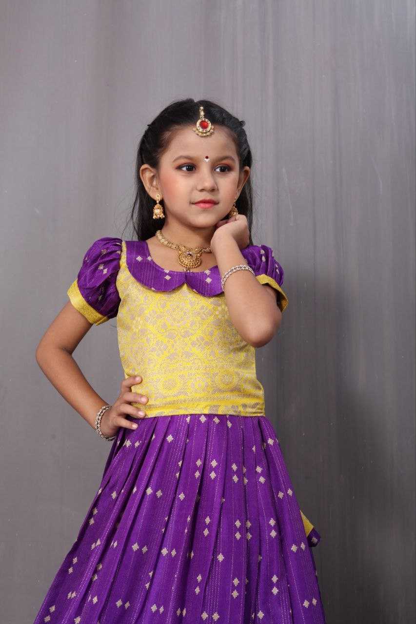 YNF DOLA SILK KESH189 VET15 KIDS WEAR WHOLESALE KIDS LEHENGA KIDS TRADITIONAL OUTFITS KIDS LEHENGA CHOLI KIDS FESTIVE WEAR KIDS WEDDING OUTFITS MANUFACTURER- Kapda Export