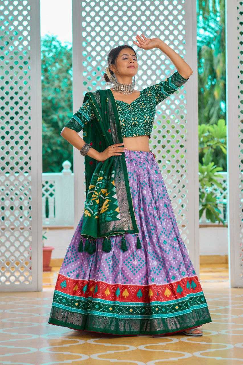 YNF DOLA SILK KESH243 Amisha LEHENGAS WHOLESALE SILK PRINTED LEHENGA WITH DUPTTA LEHENGAS MANUFACTURER- Kapda Export