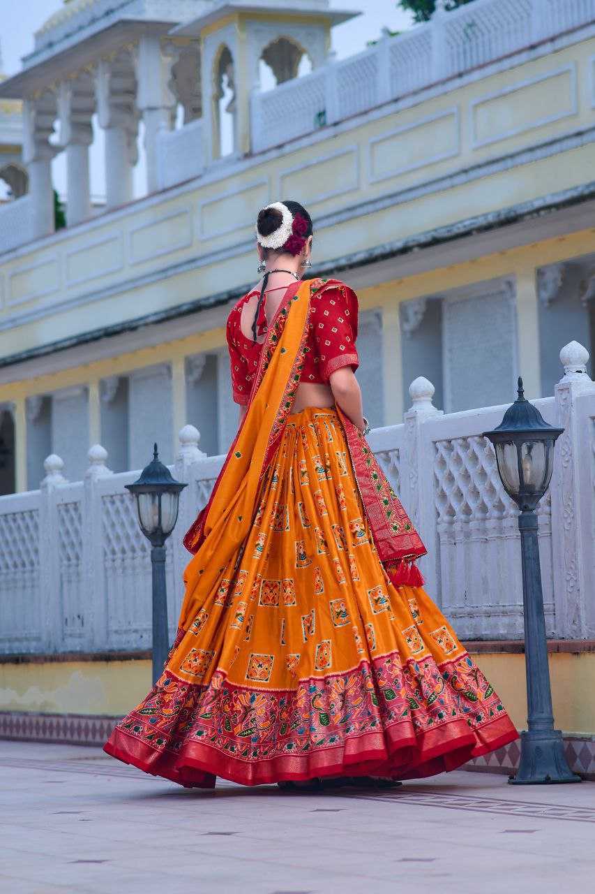 YNF DOLA SILK KESH243 Mor LEHENGAS WHOLESALE SILK PRINTED TRADITIONAL LEHENGA WITH DUPTTA LEHENGAS MANUFACTURER- Kapda Export