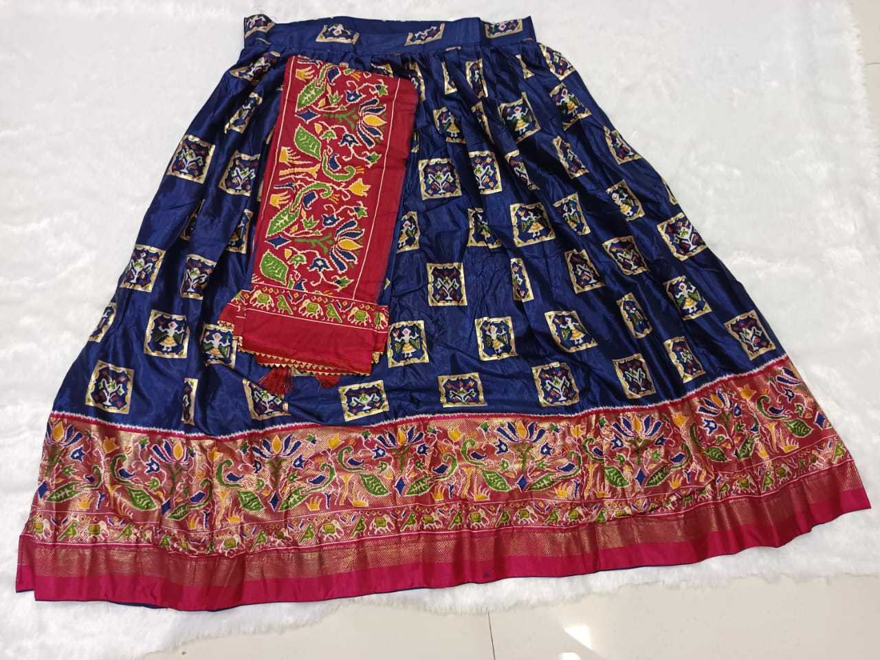 YNF DOLA SILK KESH243 Mor LEHENGAS WHOLESALE SILK PRINTED TRADITIONAL LEHENGA WITH DUPTTA LEHENGAS MANUFACTURER- Kapda Export