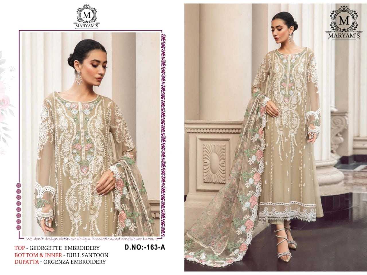 YNF GAUX GEORGETTE RIN129 163 SUITS & DRESSES WHOLESALE UNSTITCHED SUITS MANUFACTURER- Kapda Export