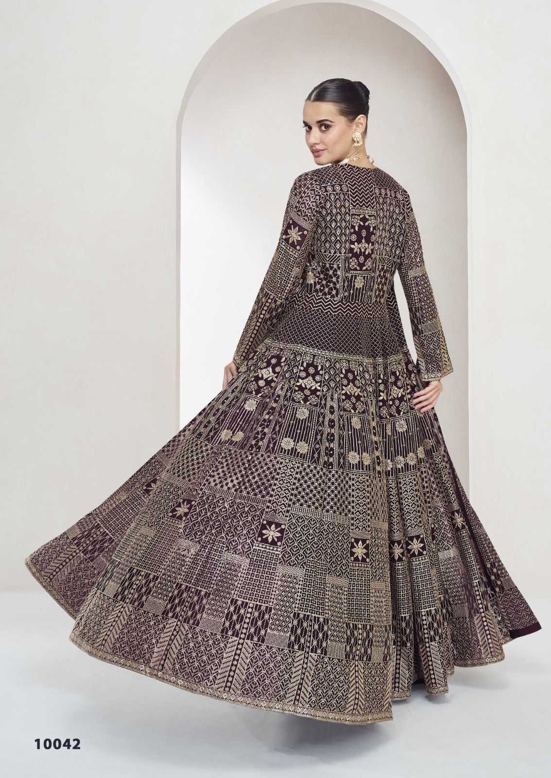 YNF GEOREGTTE AASHIRWAD KESH233 NITYA CLOTHING BRANDS WHOLESALE SUITS MANUFACTURER- Kapda Export