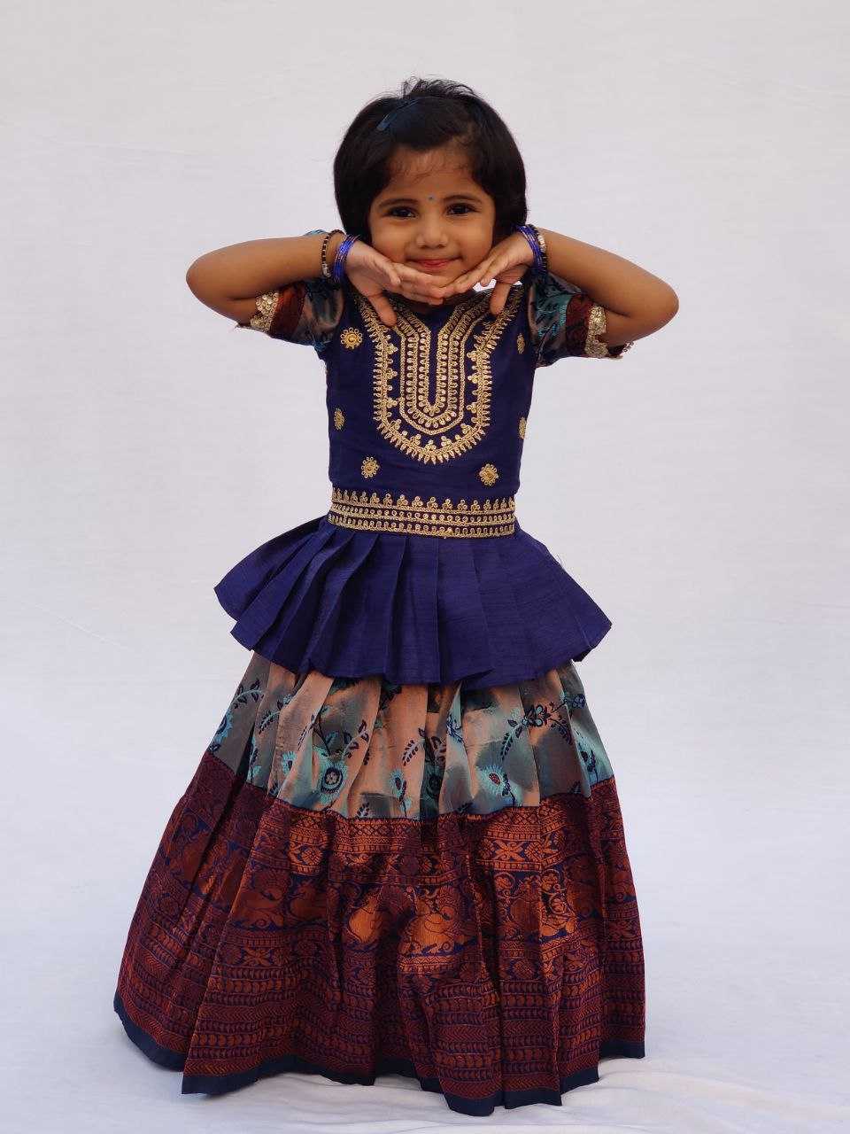 YNF KANIVARM SILK RIN161 RPVR23 KIDS WEAR WHOLESALE KIDS LEHENGA KIDS TRADITIONAL OUTFITS KIDS LEHENGA CHOLI KIDS FESTIVE WEAR KIDS WEDDING OUTFITS MANUFACTURER- Kapda Export