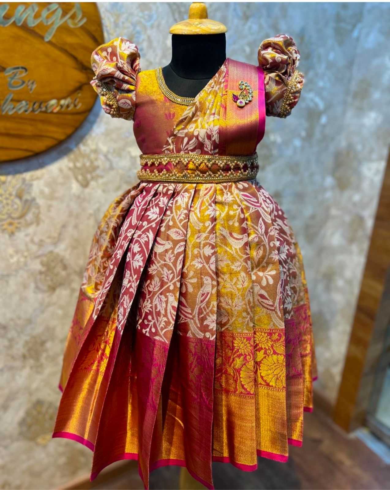 YNF KANJIVARAM SILK RIN192 8062 KIDS WEAR WHOLESALE KIDS GOWNS KIDS TRADITIONAL OUTFITS KIDS ETHNIC GOWNS KIDS FESTIVE WEAR MANUFACTURER- Kapda Export