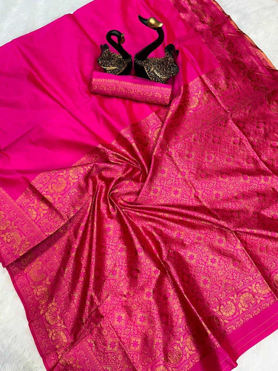 YNF LICHI SILK RIN179 698 SILK SAREES WHOLESALE BANARASI SILK PRINTED SILK COTTON SILK SAREES MANUFACTURER- Kapda Export