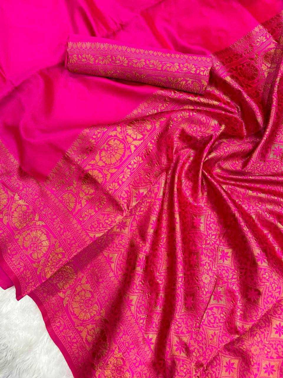 YNF LICHI SILK RIN179 698 SILK SAREES WHOLESALE BANARASI SILK PRINTED SILK COTTON SILK SAREES MANUFACTURER- Kapda Export