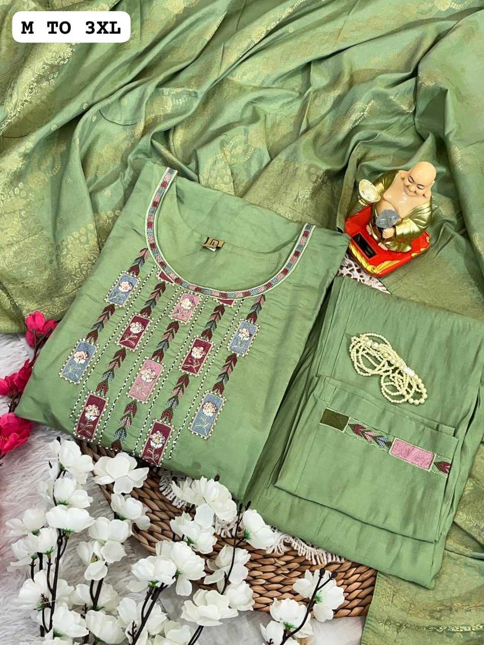 YNF MUSLIN KESH256 RNF12 SUITS & DRESSES WHOLESALE DESIGNER SUIT WEDDING LADIES SILK SUITS MANUFACTURE- Kapda Export