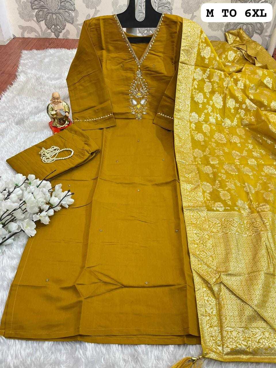 YNF MUSLIN SILK KESH256 RNF13 SUITS & DRESSES WHOLESALE DESIGNER PARTY WEAR WEDDING LADIES SILK SUITS MANUFACTURE- Kapda Export