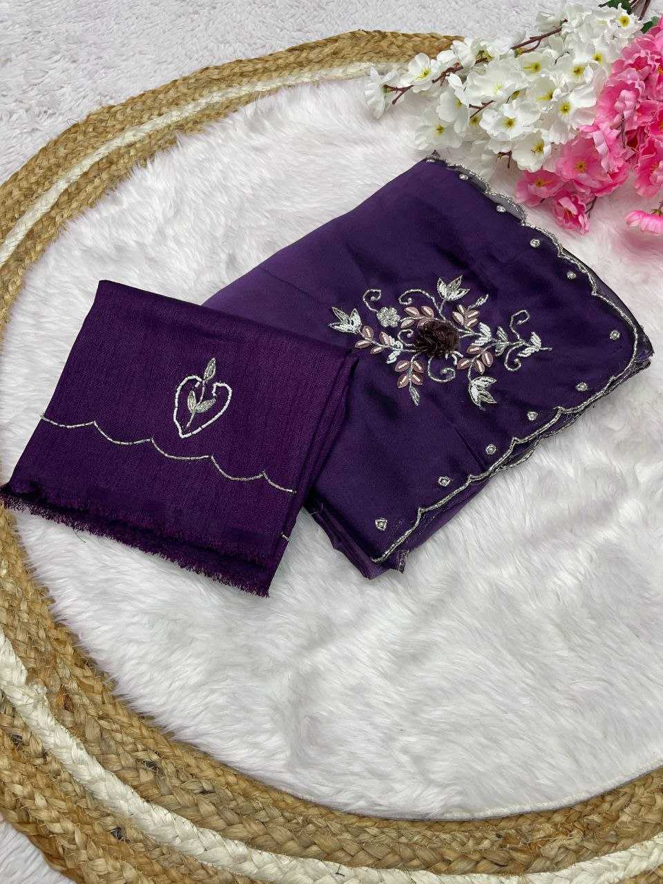 YNF RANGOLI SILK RIN121 442 SAREES WHOLESALE HAND WORK BUTTA SILK SAREES MANUFACTURER- Kapda Export