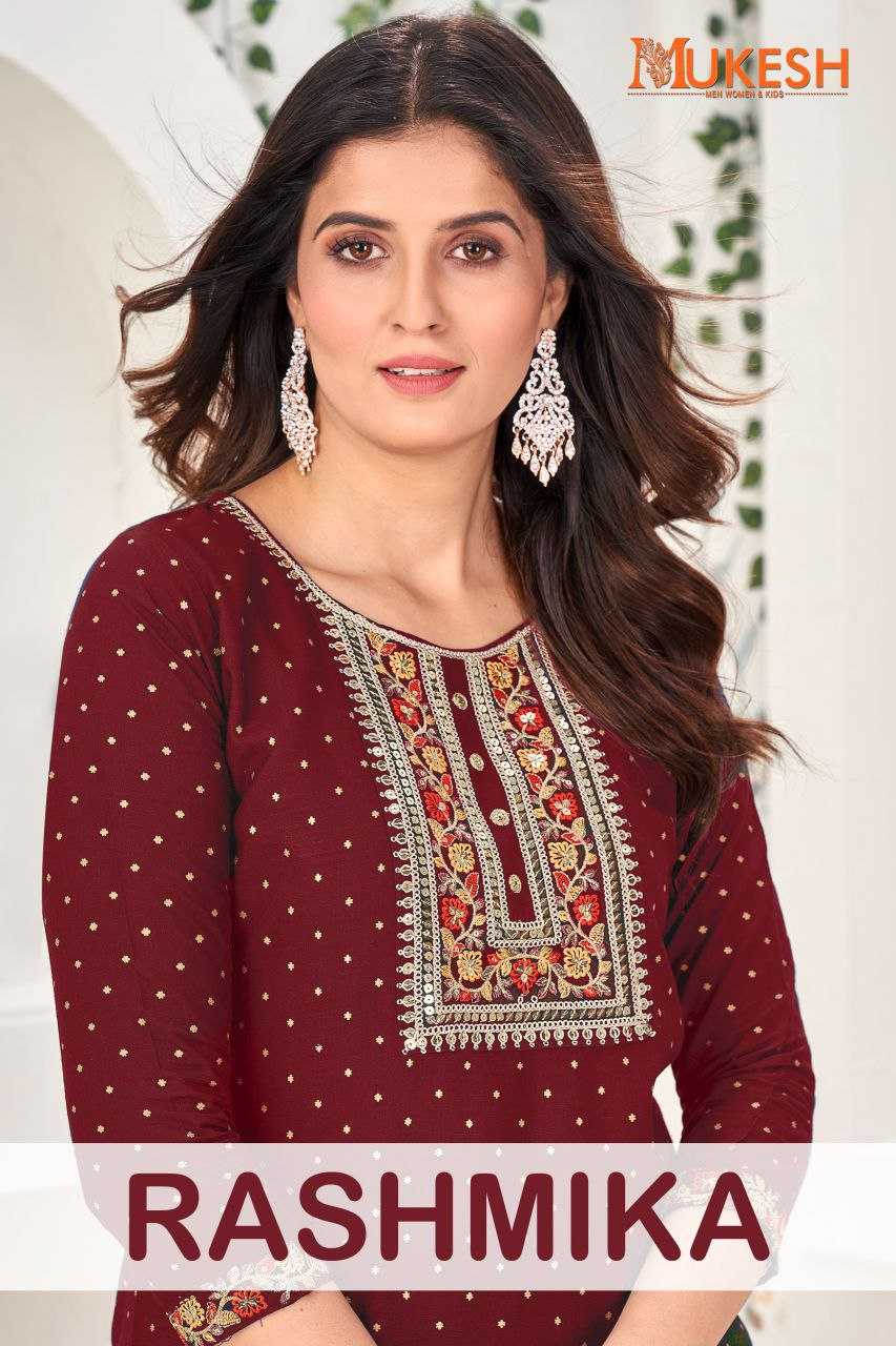 YNF RAYON MUKESH KESH246 RASHMIKA CLOTHING BRANDS WHOLESALE KURTIS MANUFACTURER- Kapda Export