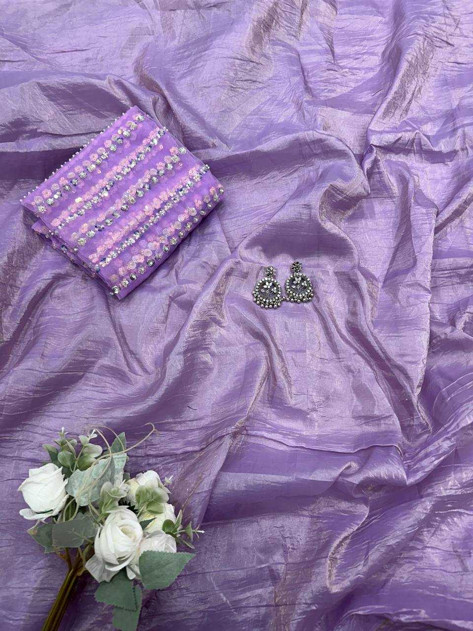 YNF SOFT CURSH KESH250 RGF02 SAREES WHOLESALE FANCY PLAIN WIGHTLESS SAREES MANUFACTURER- Kapda Export