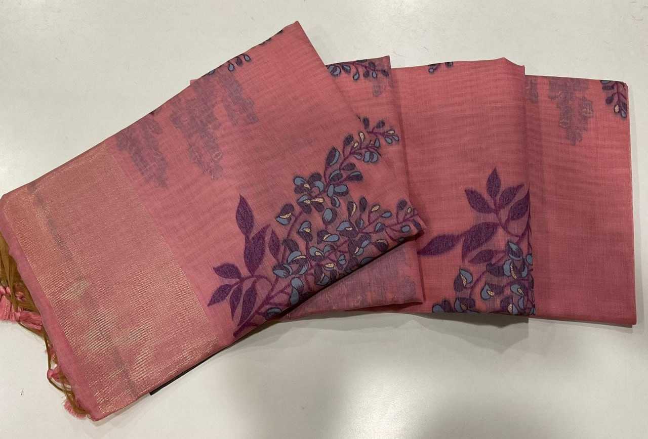 YNF SOFT MUGA SILK KESH171 MUGA COTTON TREE 3 WHOLESALE TRADITIONAL PRINTED SOFT COTTON SAREES MANUFACTURER- Kapda Export