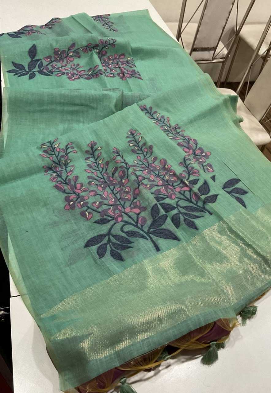 YNF SOFT MUGA SILK KESH171 MUGA COTTON TREE 3 WHOLESALE TRADITIONAL PRINTED SOFT COTTON SAREES MANUFACTURER- Kapda Export