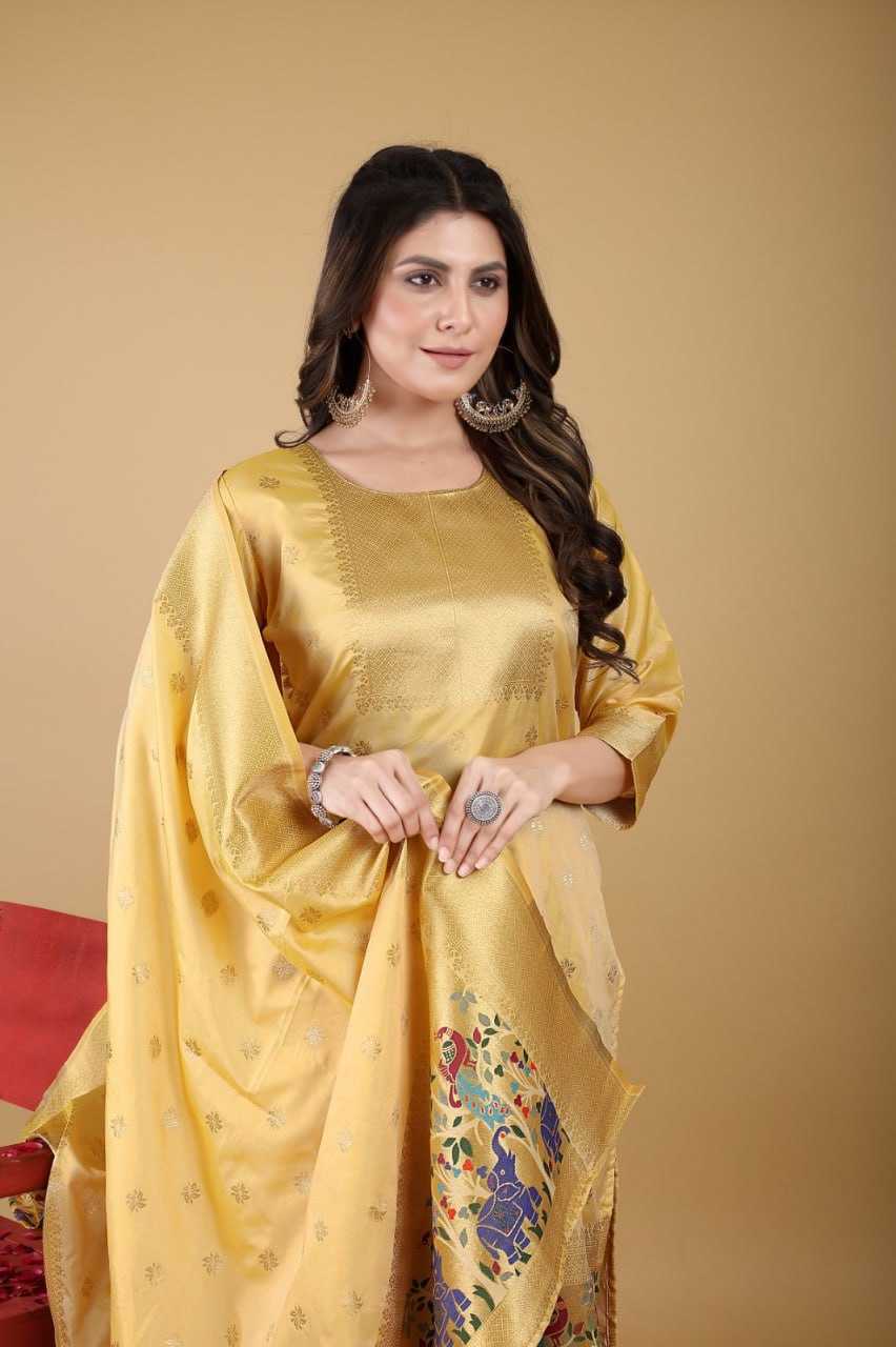 YNF SOFT SILK KESH234 DSF04 SUIT S DRESSES WHOLESALE UNSTITCHED SILK LADIES PRINTED SUITS MANUFACTURER- Kapda Export