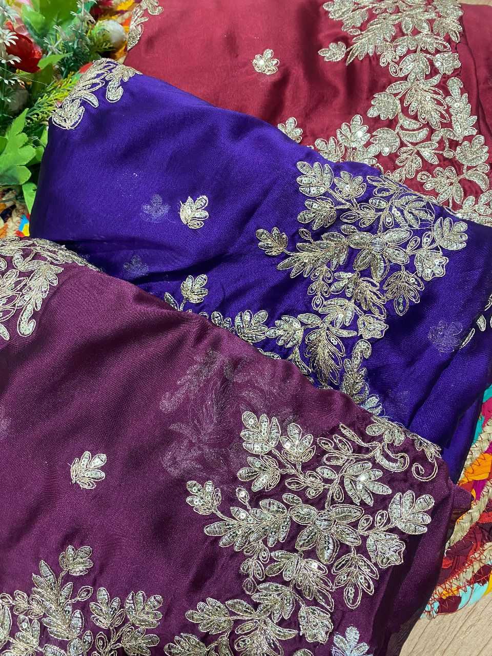 YNF SOFT SILK  RIN126 JHT21 SAREES WHOLESALE EMBROIRERED SILK DESIGNER FANCY SAREES MANUFACTURER- Kapda Export