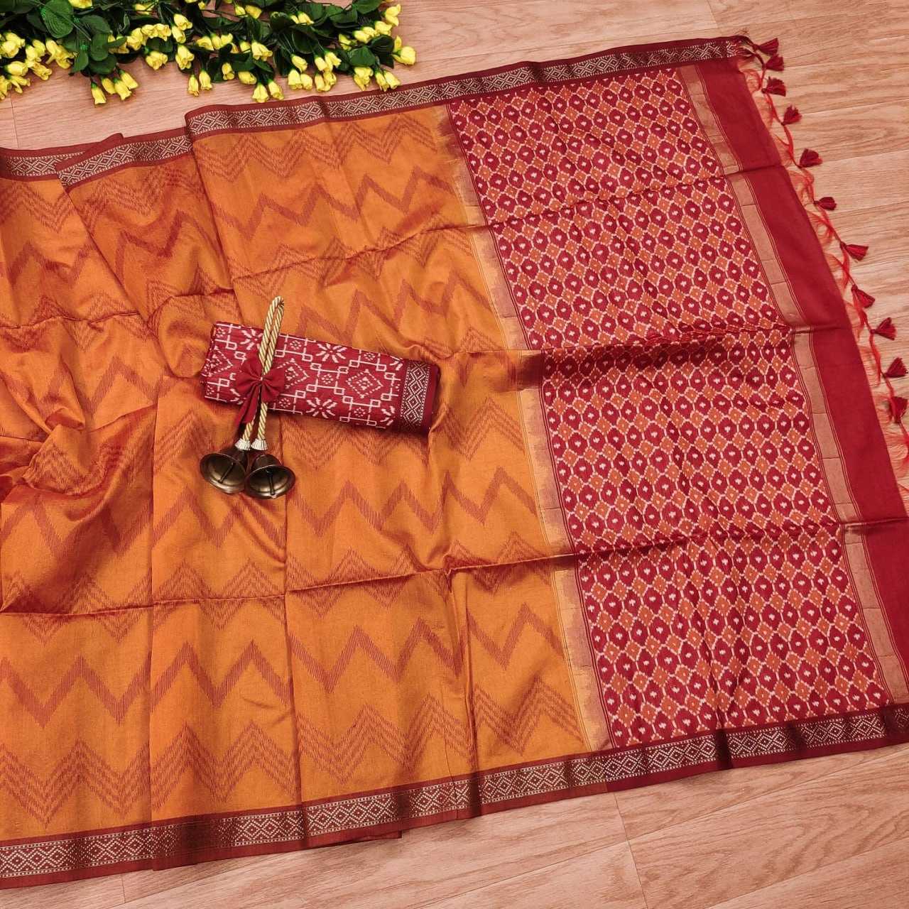 YNF TUSSAR SILK KESH171 YUKTI LERIYA SAREES WHOLESALE TRADITIONAL EMBROIDERED TUSSAR SILK SAREES MANUFACTURER- Kapda Export