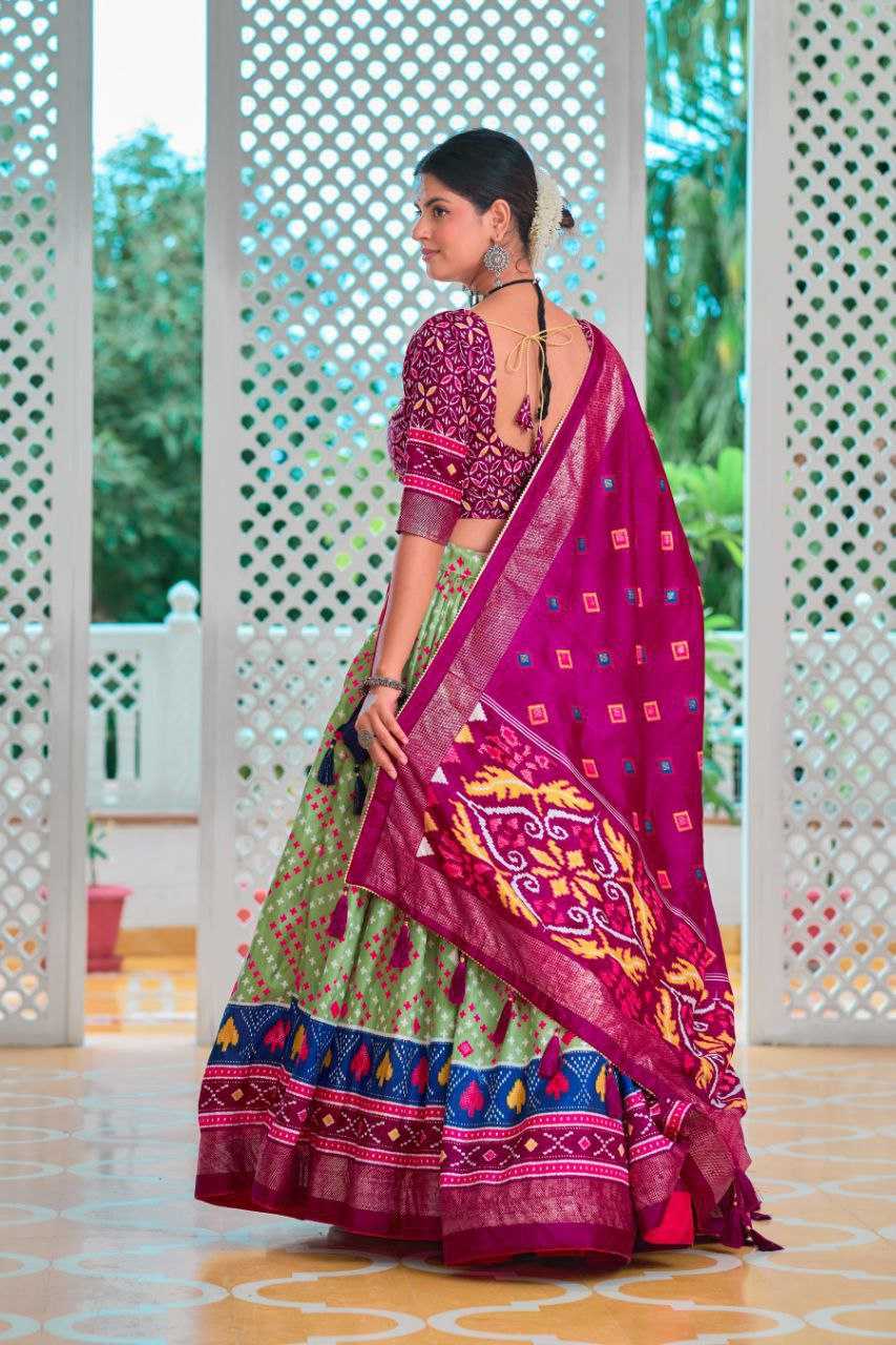 YNF TUSSAR SILK KESH187 Amisha LEHENGAS WHOLESALE SILK TRADITIONAL PRINTED LEHENGA WITH DUPTTA WEDDING LEHENGAS MANUFACTURER- Kapda Export